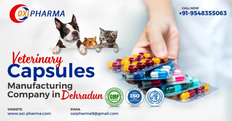 Leading Veterinary Capsule Manufacturing Company