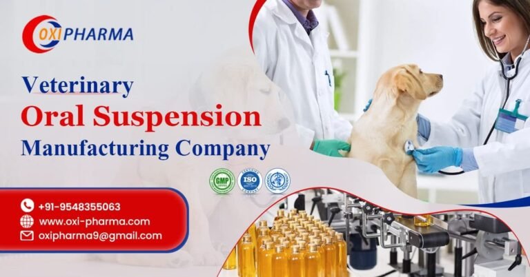 Why Choose a Trusted Veterinary Oral Suspension Manufacturing Company for Your Brand?